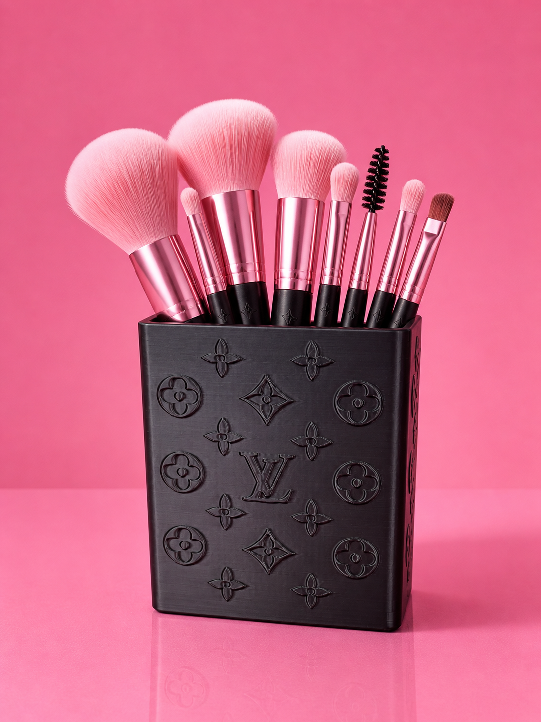 Midnight Black L Makeup Brush/Pen Holder