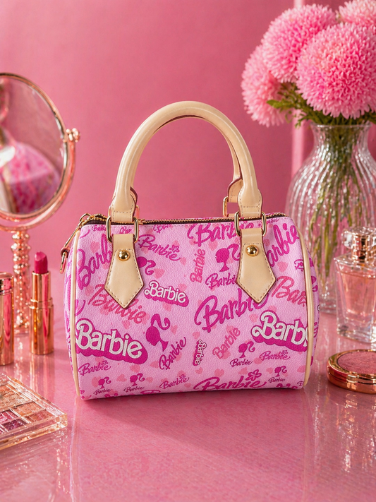 Barbie Pink Mini Handbag – Cute Glam Luxury Style Purse