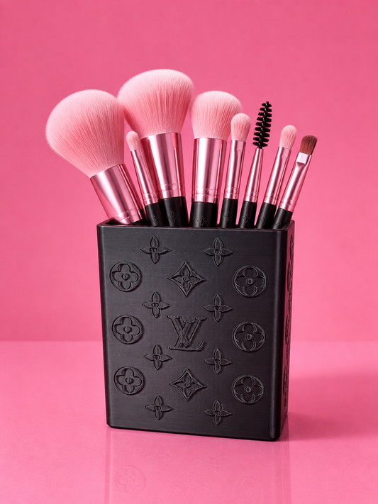 Midnight Black L Makeup Brush/Pen Holder