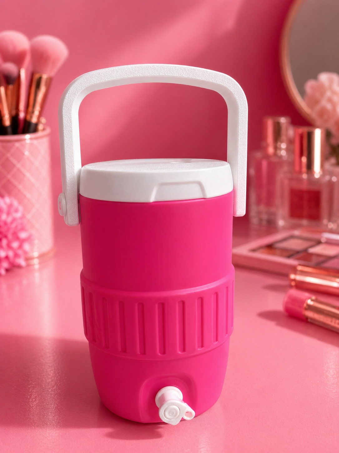 Pink Mini Can Cooler Holder