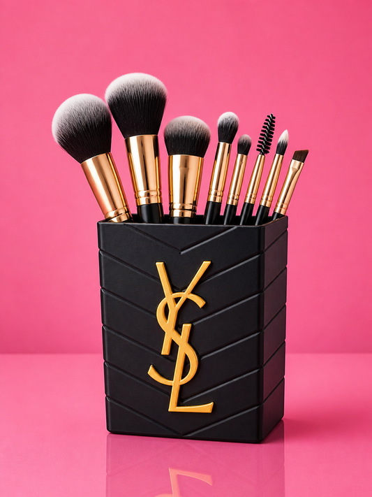 Midnight Black Y Makeup Brush/Pen Holder